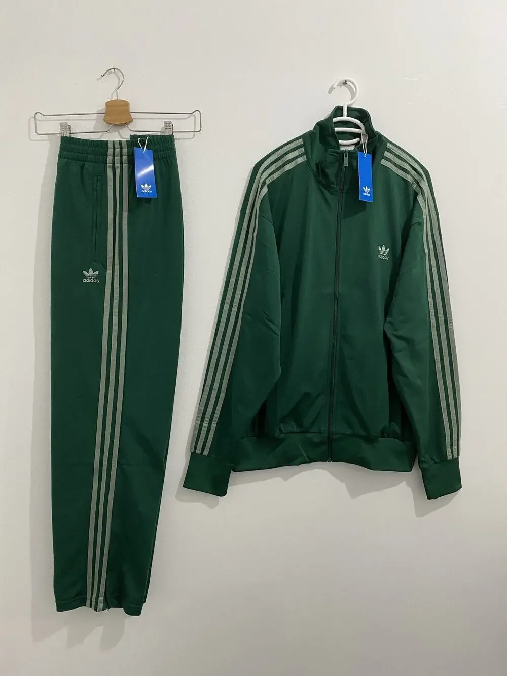 Adidas Originals Classics Firebird Tracksuit Collegiate Green Size 2XL